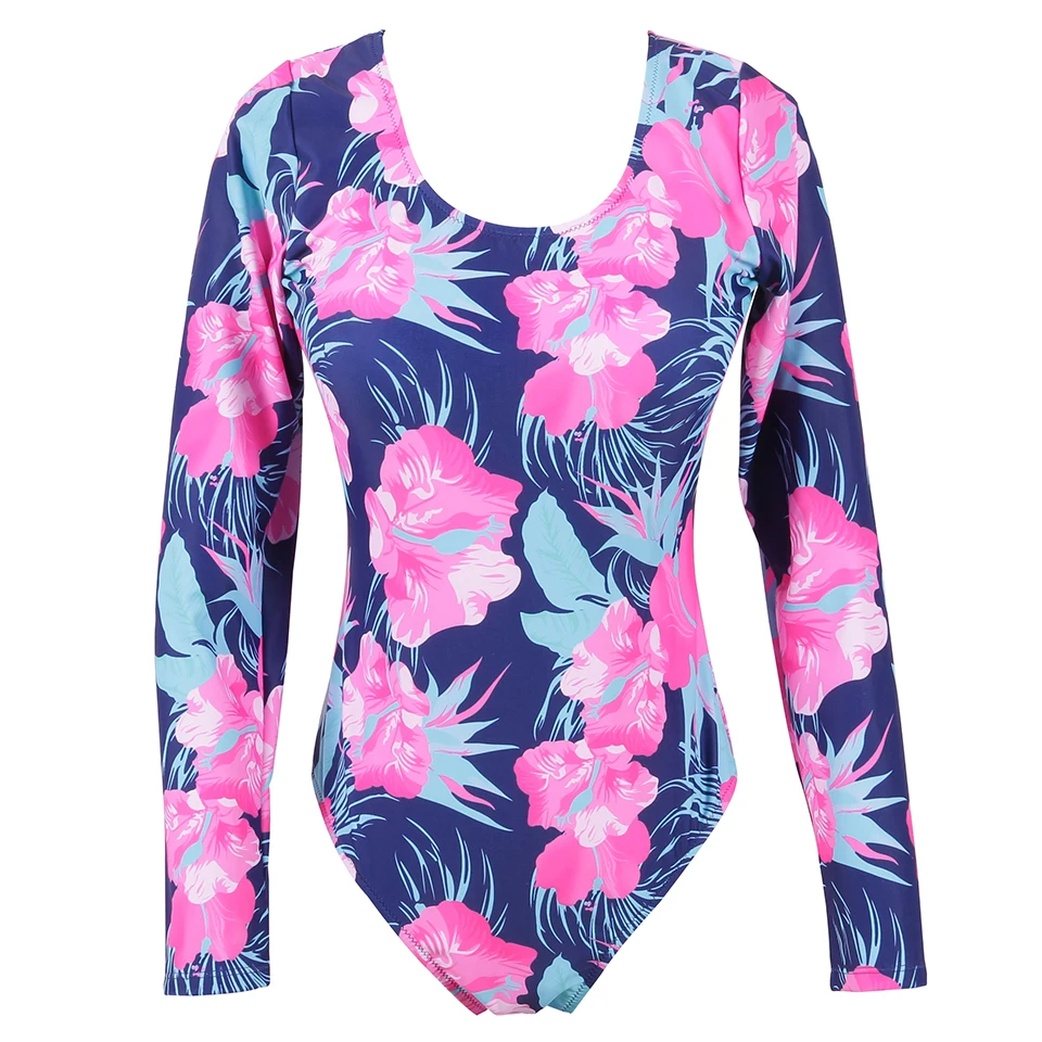 Женский купальник-монокини Lyric купальник с длинными рукавами пляжный принтом для