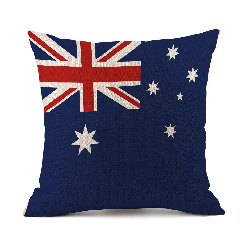 Наволочка с национальным флагом из Бразилии наволочка для подушки льняная