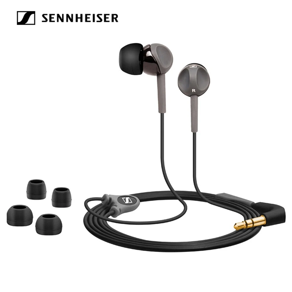 Проводные стерео наушники Sennheiser 3,5 мм CX 180 Street II универсальные мобильные наушники динамические наушники для смартфона fone
