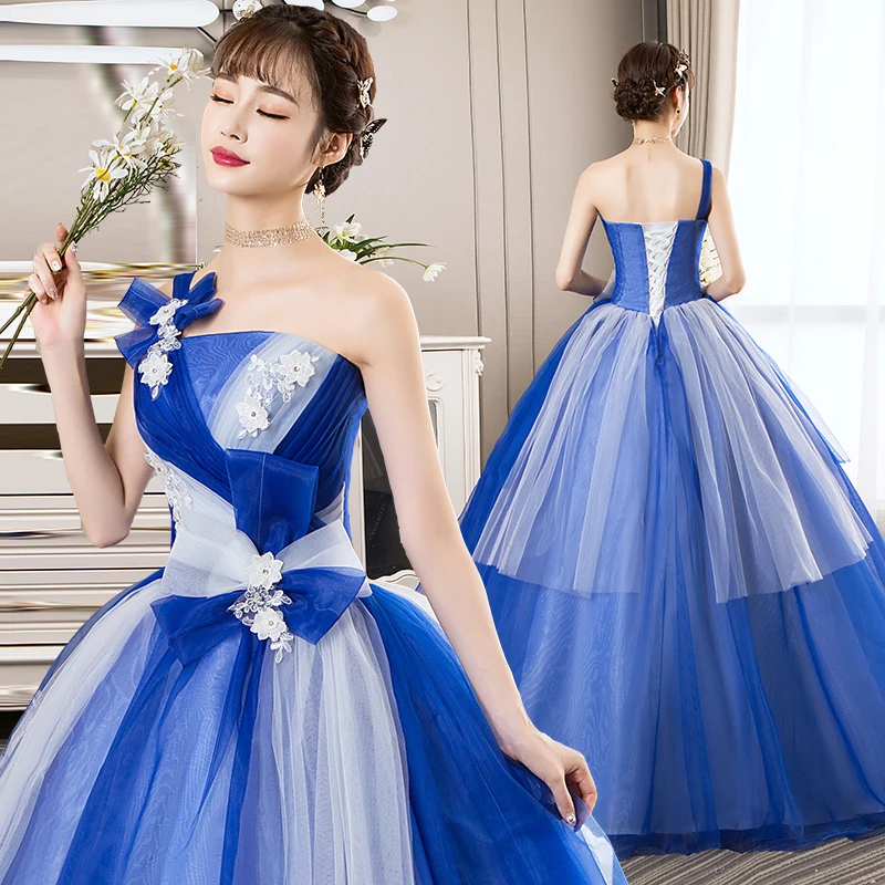 Ruthshen/Новое поступление Vestido De Debutante 15 Ano Quinceanera Бальное платье на одно плечо Пышные
