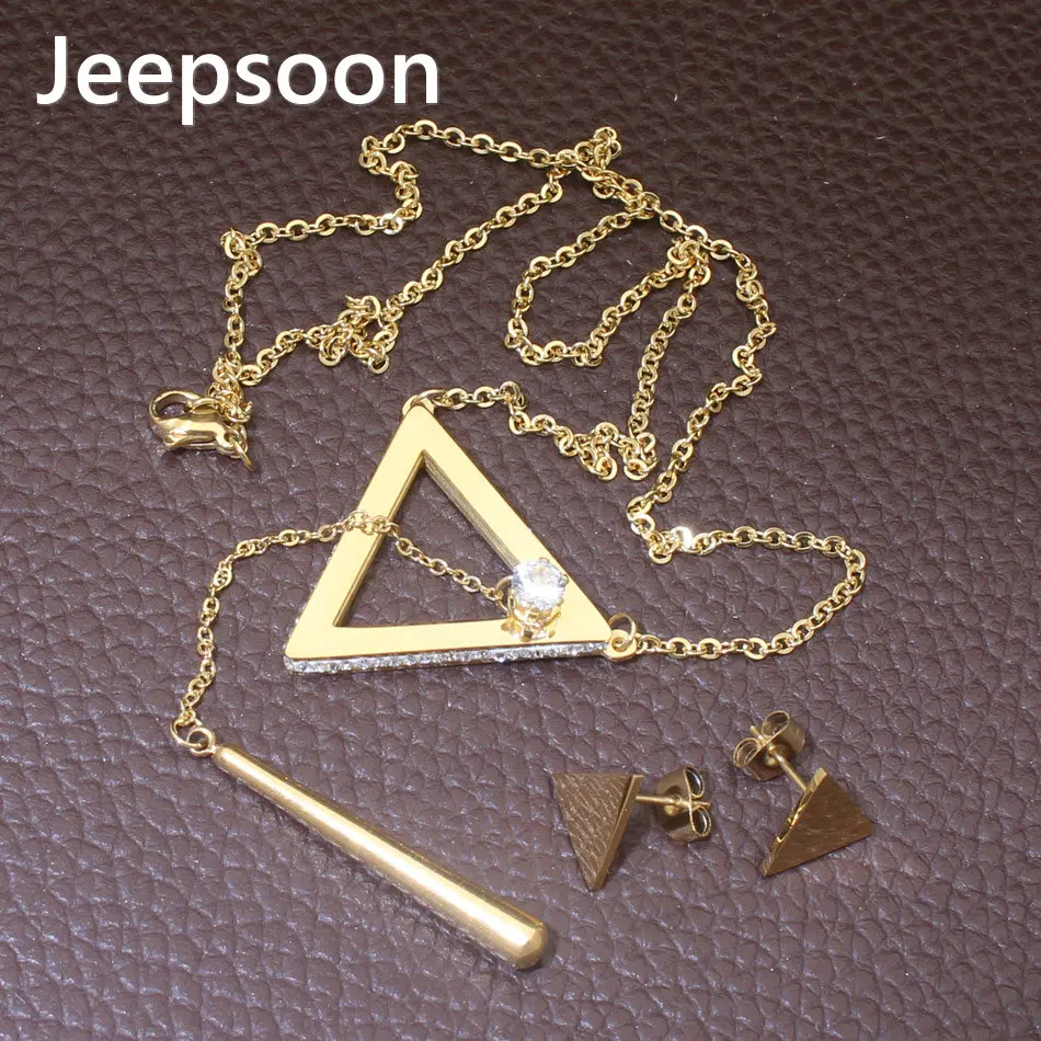 Модные ювелирные изделия стильные золотого цвета из нержавеющей стали кулон +