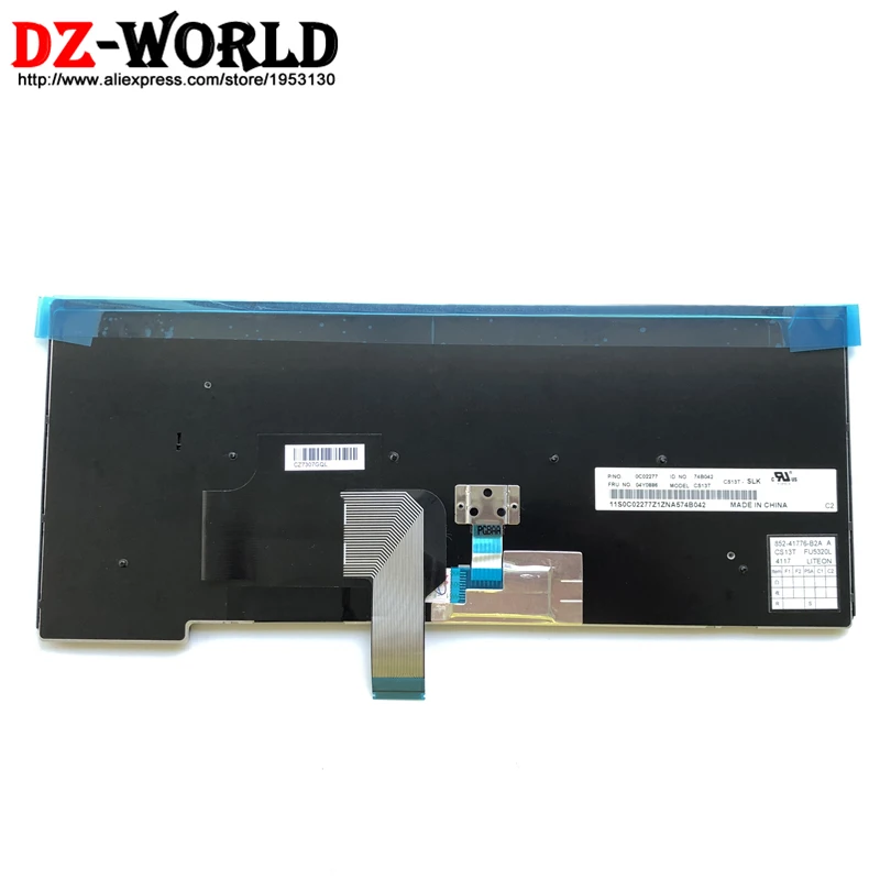 Новая клавиатура SK для Lenovo Thinkpad T440 T440S T431S T440P T450 T450S L440 L450 L460 T460 FRU 04Y0886 04Y0848 00HW900 |