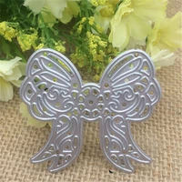 bowknot metal cutting dies stencils for card making decorative embossing suit paper cards stamp diy