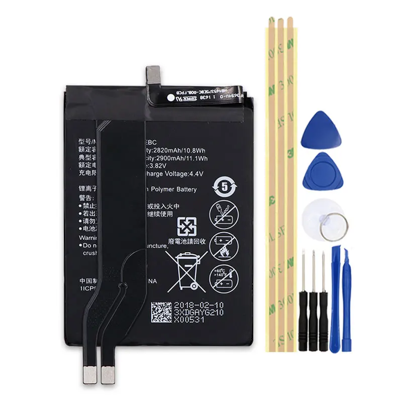Аккумулятор HB465375EBC на 2820 мА · ч для Huawei Honor Magic с двумя SIM-картами яркий аккумулятор
