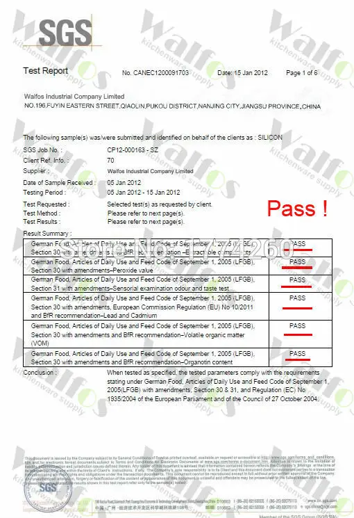 WALFOS 8 чашек среднего размера силиконовый пончик Пан Savarin торт производитель кремния чизкейк формы