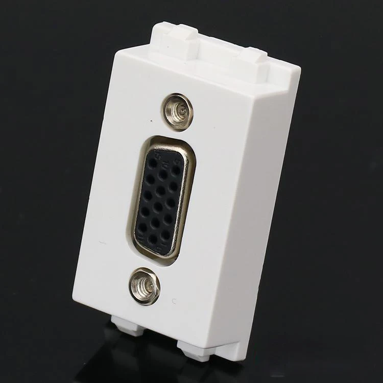 1 шт. прямое подключение 15 контактов разъем VGA 23x36 мм Мама-мама для ПК модуля