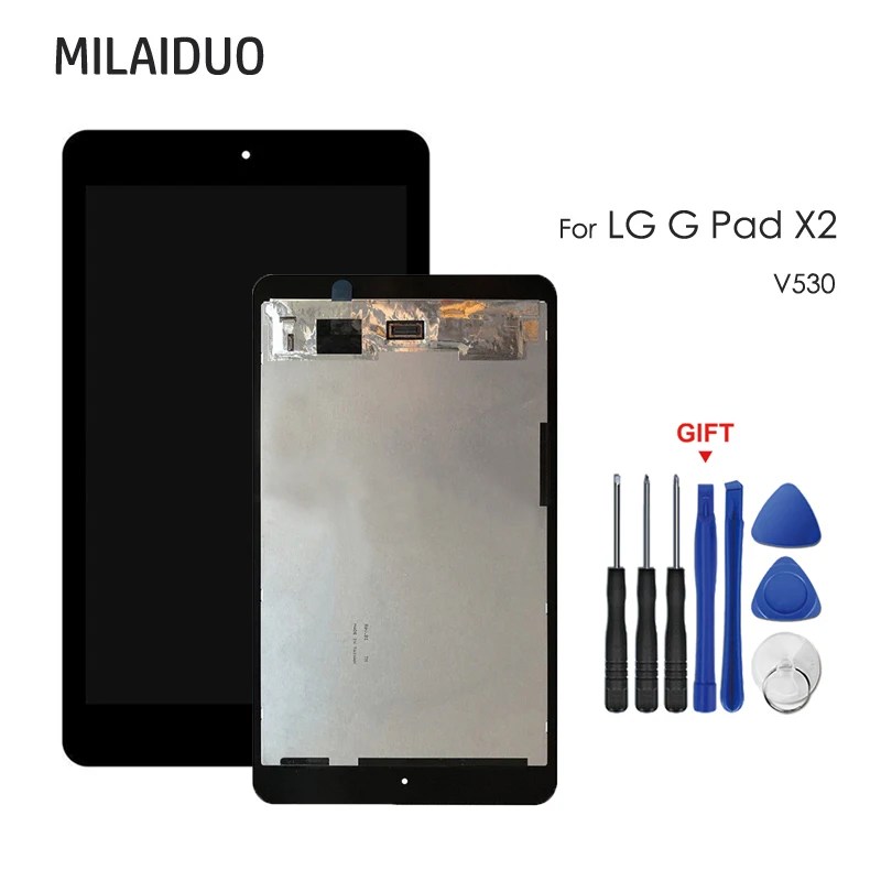 ЖК дисплей для LG G Pad V430 X2 V530 8 0 ''ЖК кодирующий преобразователь сенсорного