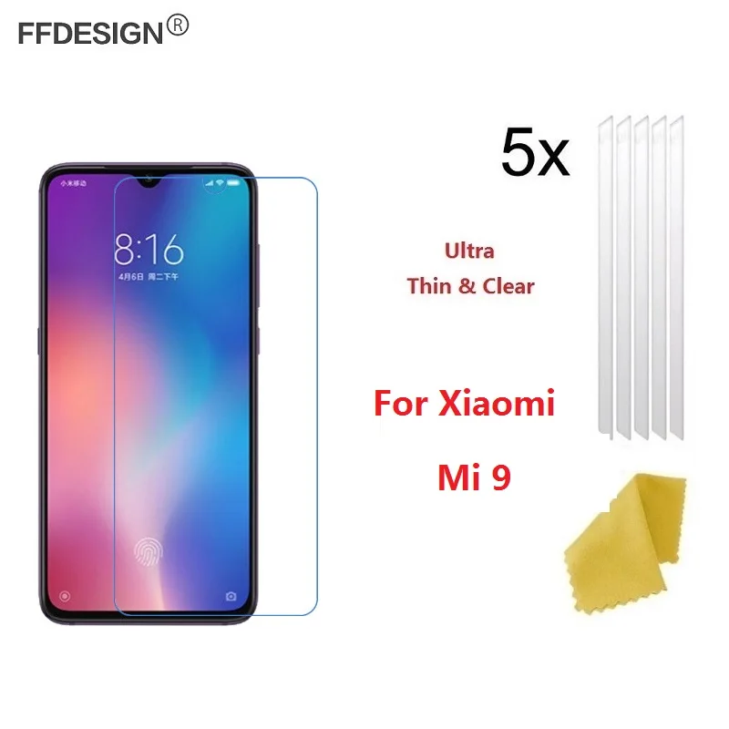

5-кратный протектор ЖК-экрана для Xiaomi Mi 9 Mi9, защитная пленка, фольга для Xiaomi Mi 9 Mi9, защитная пленка для экрана, фольга
