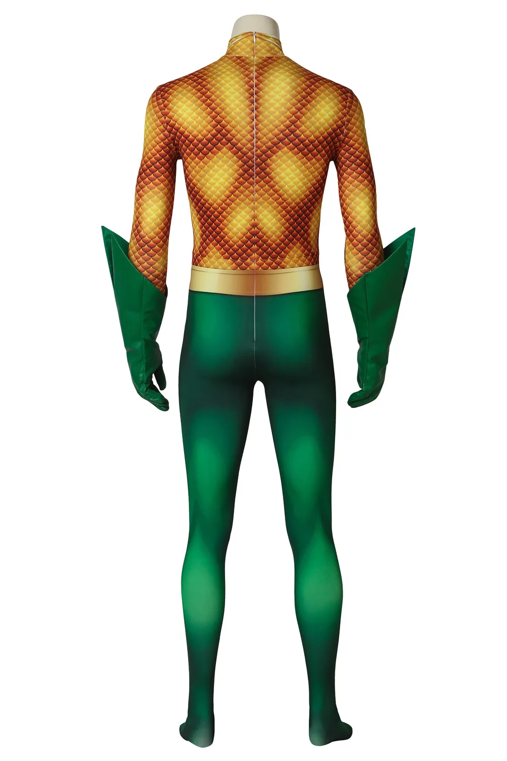 Аквамен Косплей Arthur Aquaman Карри костюм комбинезон перчатки 3D печать зентай костюм супергероя для Хеллоуин