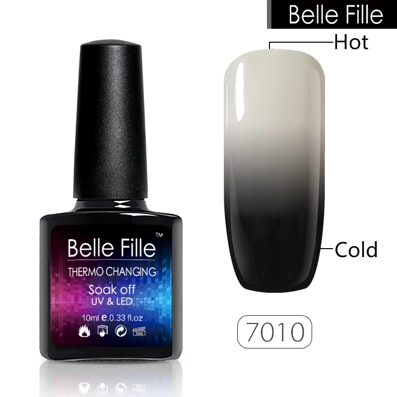 Гель лак для ногтей Belle Fille с горячей сменой длительный срок замачивания УФ лампы