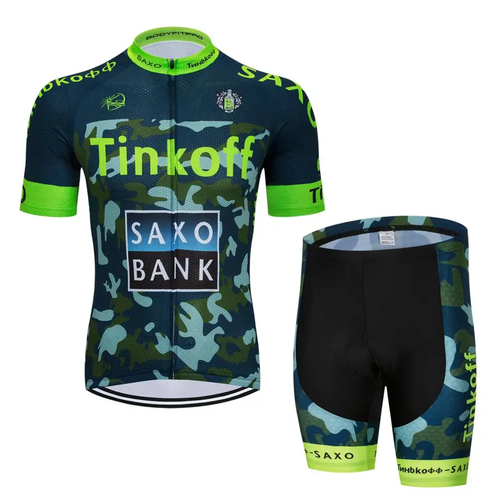 6 Команда Тинькофф, одежда для велоспорта, Джерси, Ropa Ciclismo, мужские летние рубашки для велоспорта, Майки для велоспорта, 9D pad, велосипедные шорты - Цвет: 6