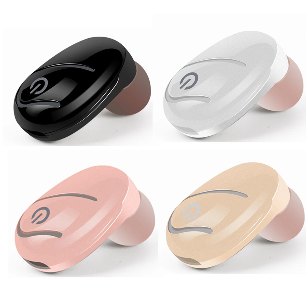 Bluetooth наушники S750 невидимые мини BT 4 1 одиночные для режима свободные руки Hi Fi DSP