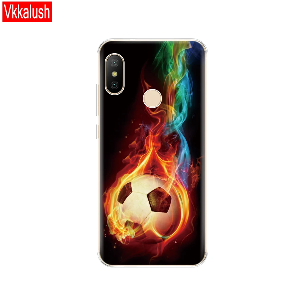 80088 Силиконовый чехол для телефона для Xiaomi mi A2 LITE, чехол с полной защитой, мягкая задняя крышка из ТПУ, чехол для телефона для Xio mi A2 LITE, бампер, чехол - Цвет: 80088