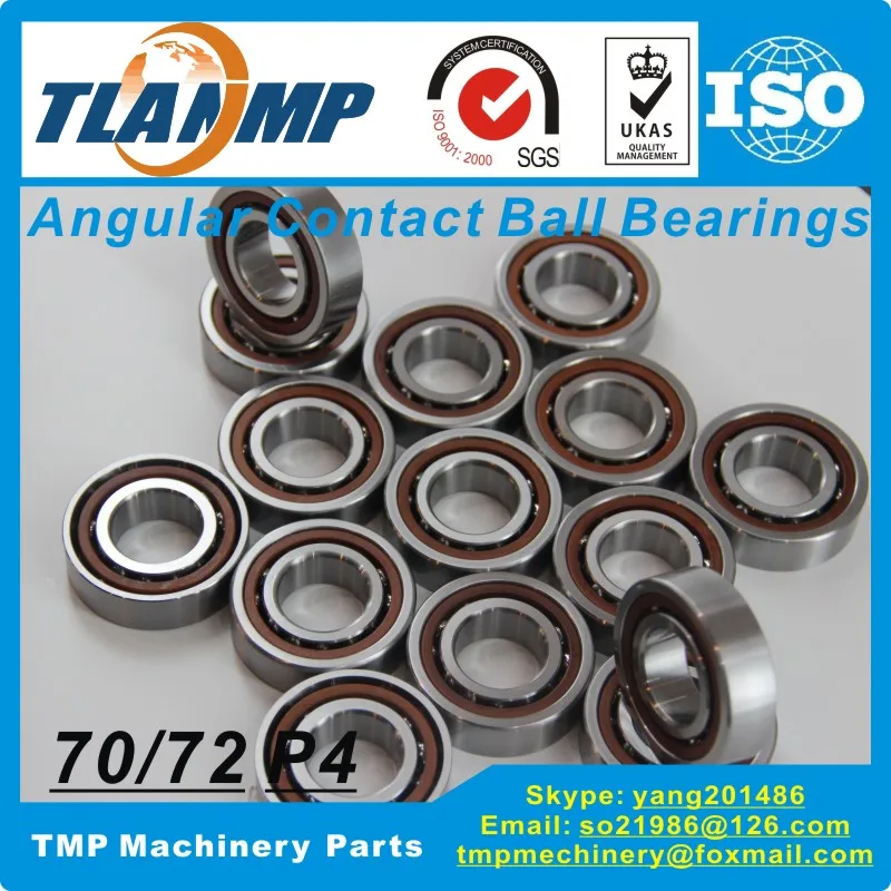 7004C 7004AC DB/DF/DT SU /P4 радиально упорный шарикоподшипник (20x42x12 мм) TLANMP подшипники