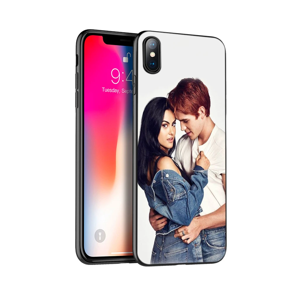 Черный чехол из ТПУ для iphone 5 5s SE 2020 6 6s 7 8 plus X 10 XR XS 11 pro MAX силиконовый TV Riverdale Cole