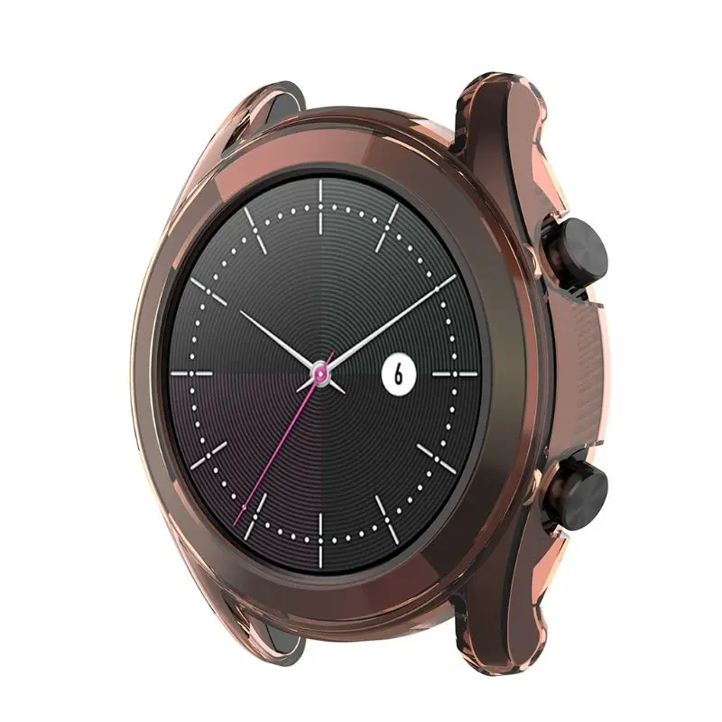 Тонкий защитный чехол из ТПУ с защитой от царапин для huawei Watch GT 42 мм чехол рамка оболочка Смарт-часы аксессуары