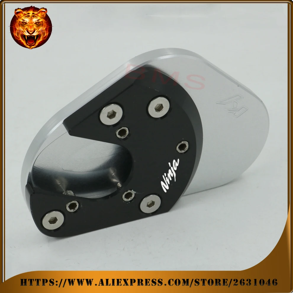 Боковая подставка с выдвижной ножкой для мотоцикла ЧПУ опорная пластина KAWASAKI NINJA