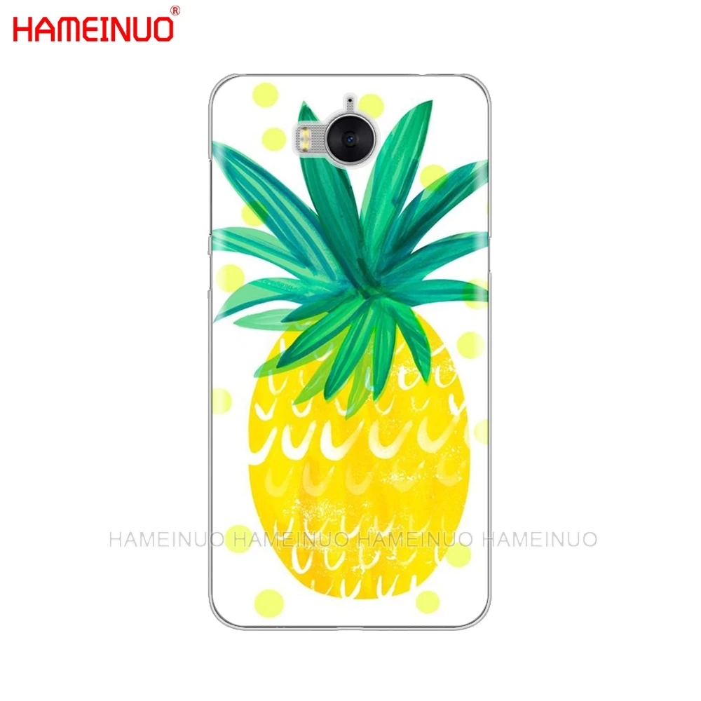 HAMEINUO Летний чехол для сотового телефона с принтом фруктов и надписью I love huawei honor 3C