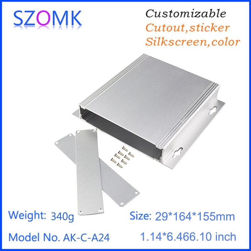 4 шт. внешний усилитель с алюминиевым корпусом 29x164x155 мм|box squid|box exportbox euro |