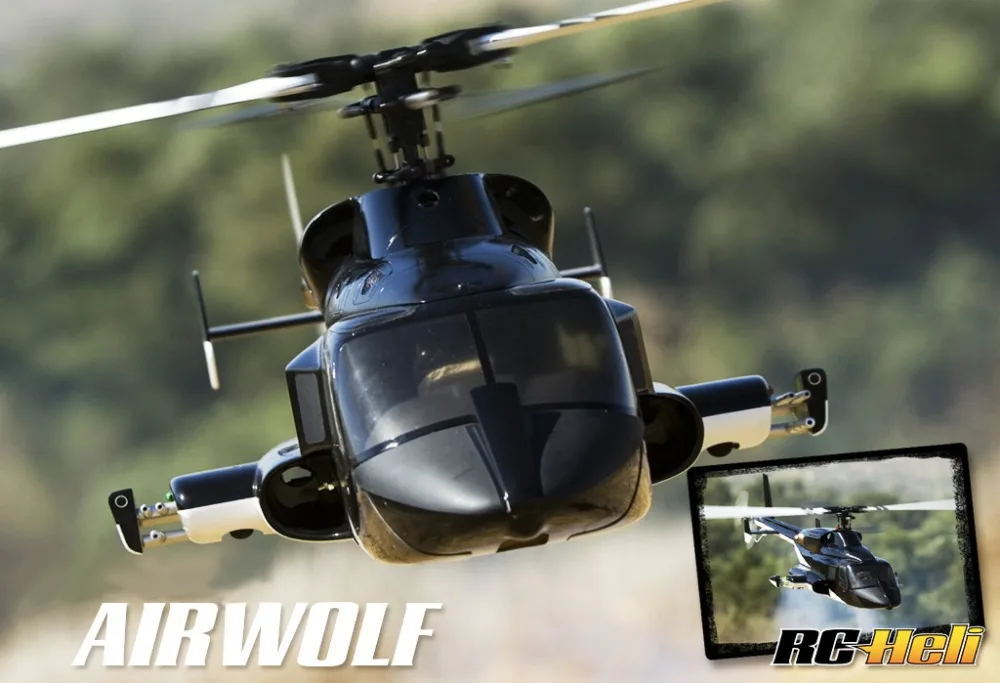 Вертолет фюзеляжа Airwolf 600 Вт/Втягивается airwolf600 для вертолетов размера-фюзеляж