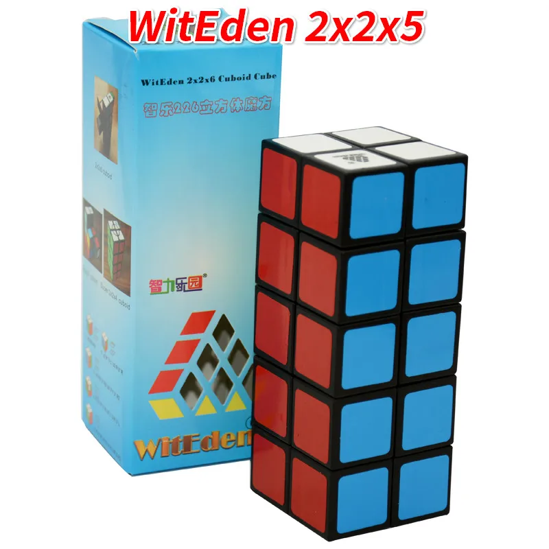 WitEden 2x2x5 кубический магический 2x2x5 скоростной кубик игрушки для детей головоломка куб 2x2x5> 6 лет кубик Рубикс кубик Магик