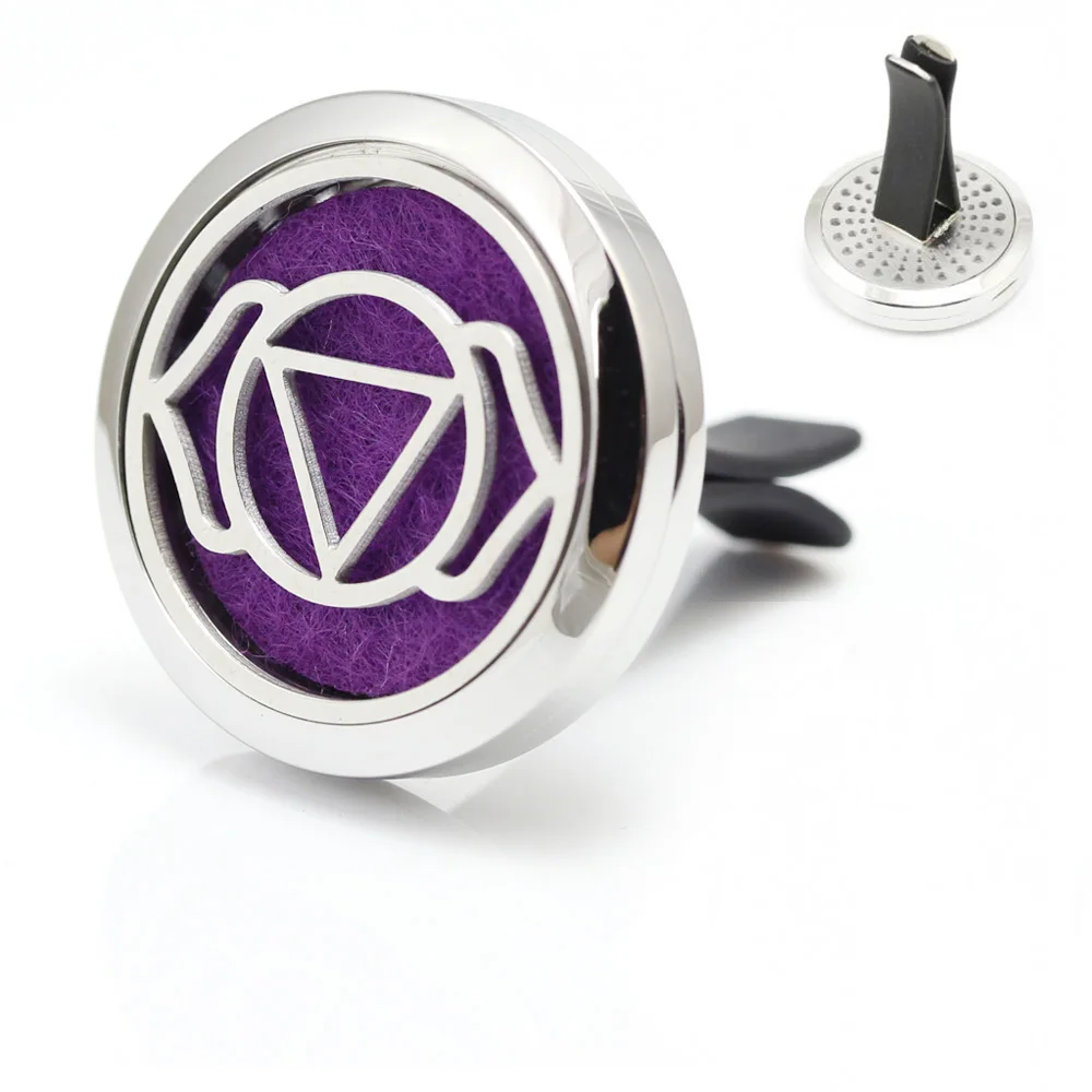 Диффузор 30 мм из нержавеющей стали 2017 Новый Модный автомобильный медальон с