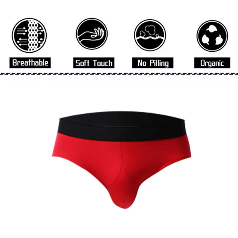 4 шт Горячие мужские пляжные трусики мужское нижнее белье сексуальные дышащие