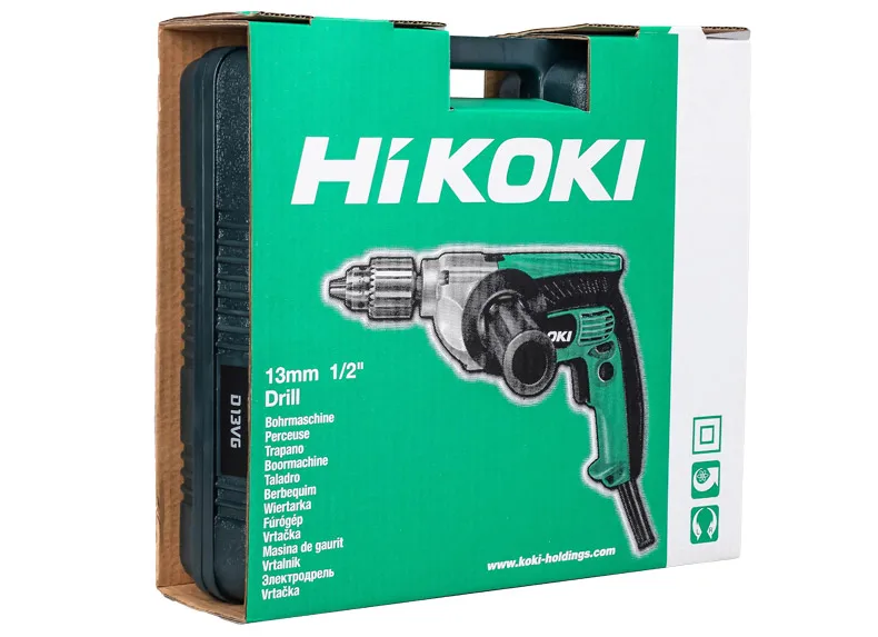 Ручная дрель Hitachi D13VG HIKOKI 13 мм