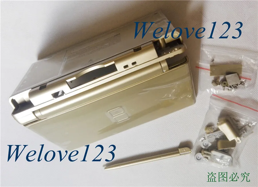 Высокое качество для NDSL DS Lite игровой консоли Zelda золото Цвет ремонта заменить