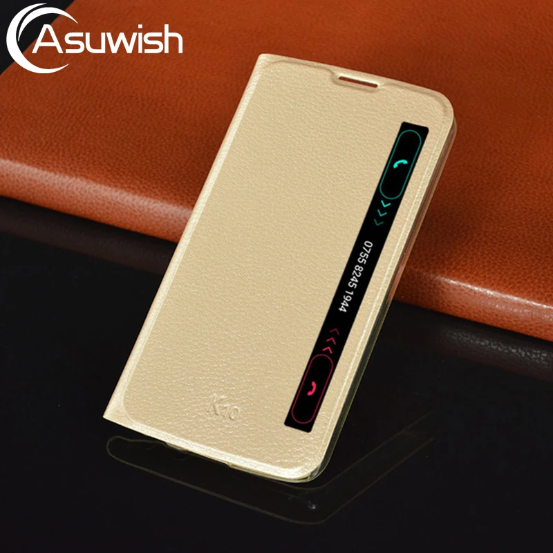 Чехол книжка кожаный для LG K10 LTE 2016 K 10 LGK10 K102016 K10LTE K420N K430 K430DS F670|leather case|phone bagflip cover |