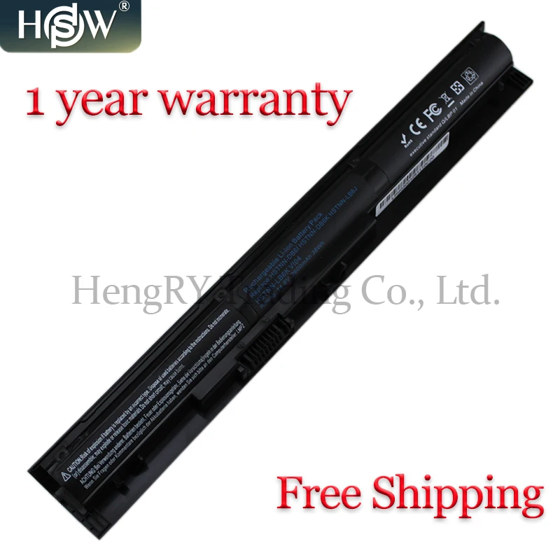 HSW 14 8 V 4 ячейки Новый VI04 VIO4 Аккумулятор для ноутбука HP ProBook 440/450 G2 серии 756743 001 756745