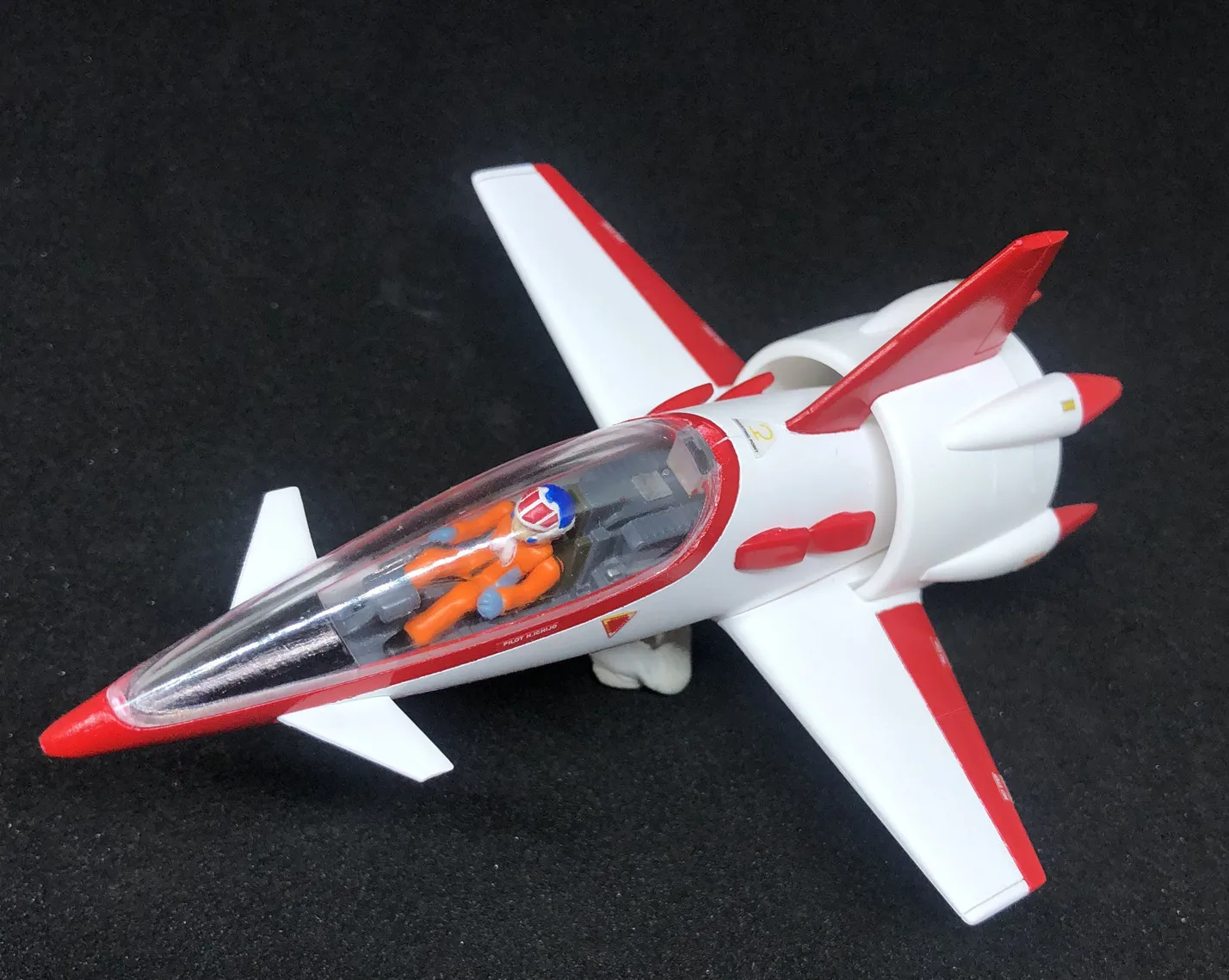 YAMATO Macross FAN RACER 1/60 Hikaru Ichijo Angel Birds DX Chogokin VF-1j