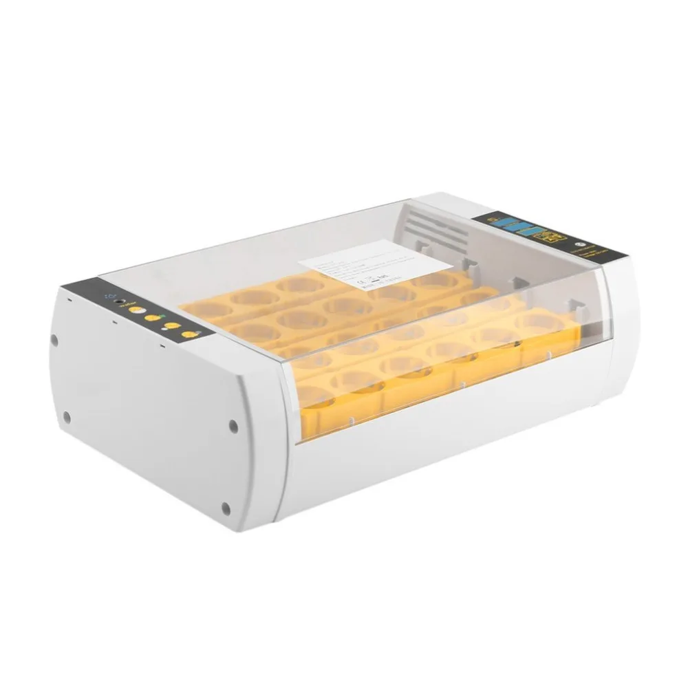 

Large Capacity Practical 24 Eggs Mini Incubator For Chicken Poultry Quail Turkey Eggs Home Use Automatic Egg Turning