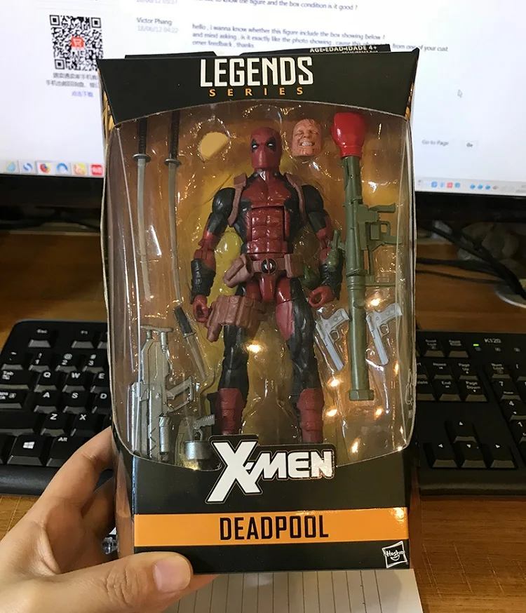 Disney Avengers Endgame X Men супергерой Дэдпул экшн фигурка игрушки куклы 6 &quot15 см игрушка