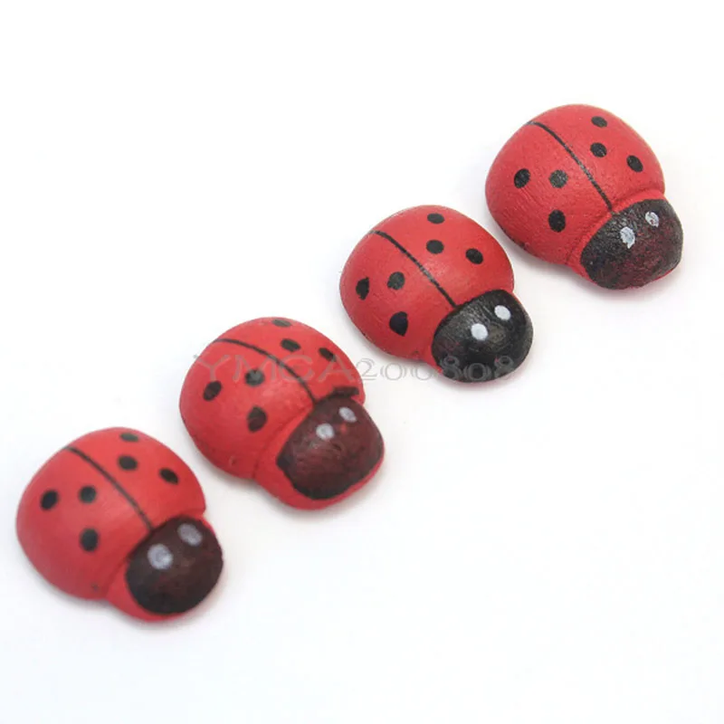 2000 шт. детские деревянные наклейки божья коровка|decorative decorative|kids kidsdecorative home decor |