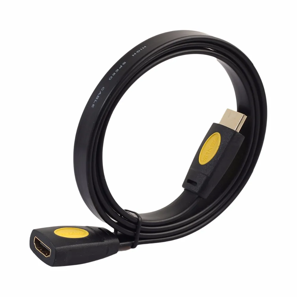 SOONHUA Улучшенный HDMI кабель-удлинитель версия 2,0 папа-мама HDMI Удлинительный кабель 4 к 3D HDMI Удлиненный кабель для ТВ-бокса ноутбука