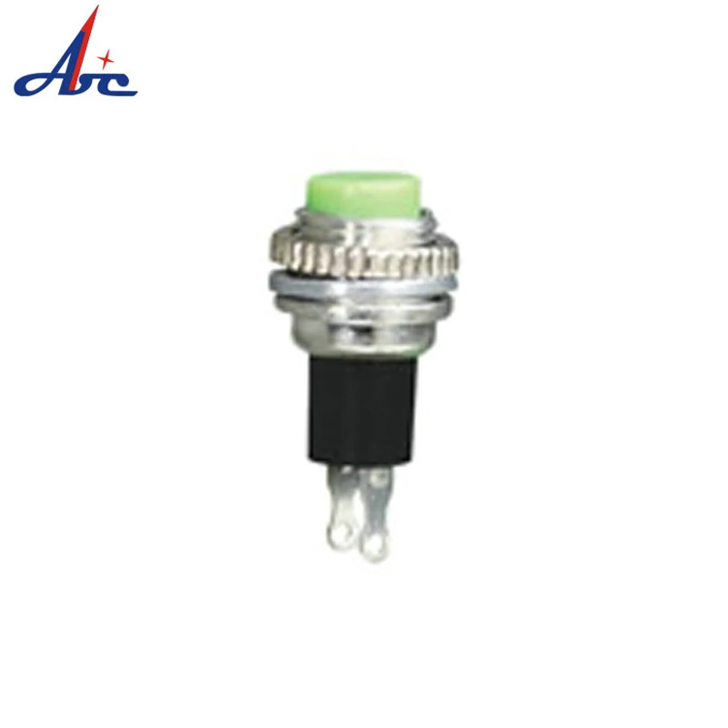 10 мм мгновенное включение кнопки красный зеленый желтый синий черный белый 125VACPush