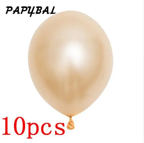 Changame Gold Розовое золото круглый Количество шариков воздушные шары на день рождения вечерние украшения Дети Единорог вечерние Eid Mubarak Globos Baby shower воздушный шар - Цвет: Changame Gold