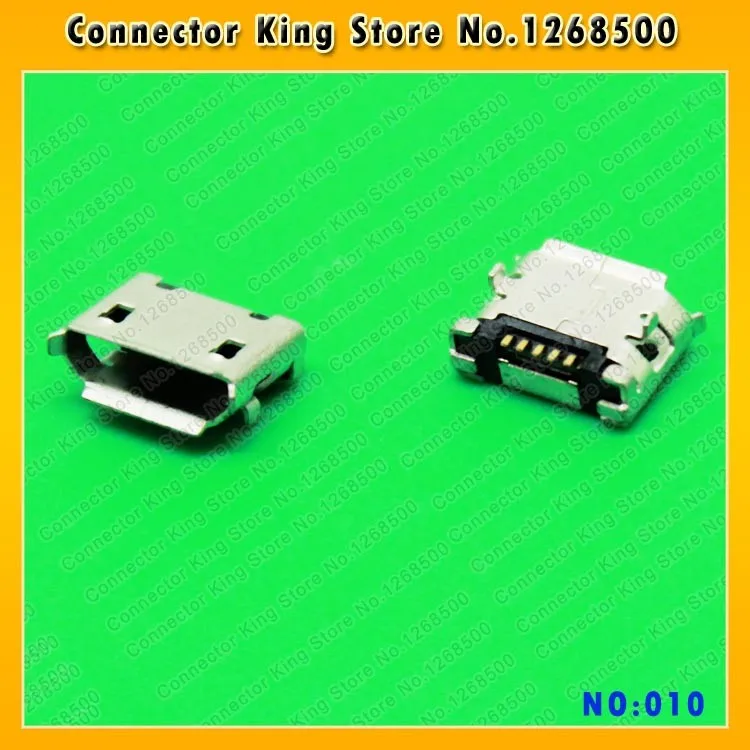 Micro 5pin usb разъем dip 6 4 Женский Тип B USB зарядный порт для HTC E66 N95 E52 N81 5310 OPPO R809T MC 010|charging