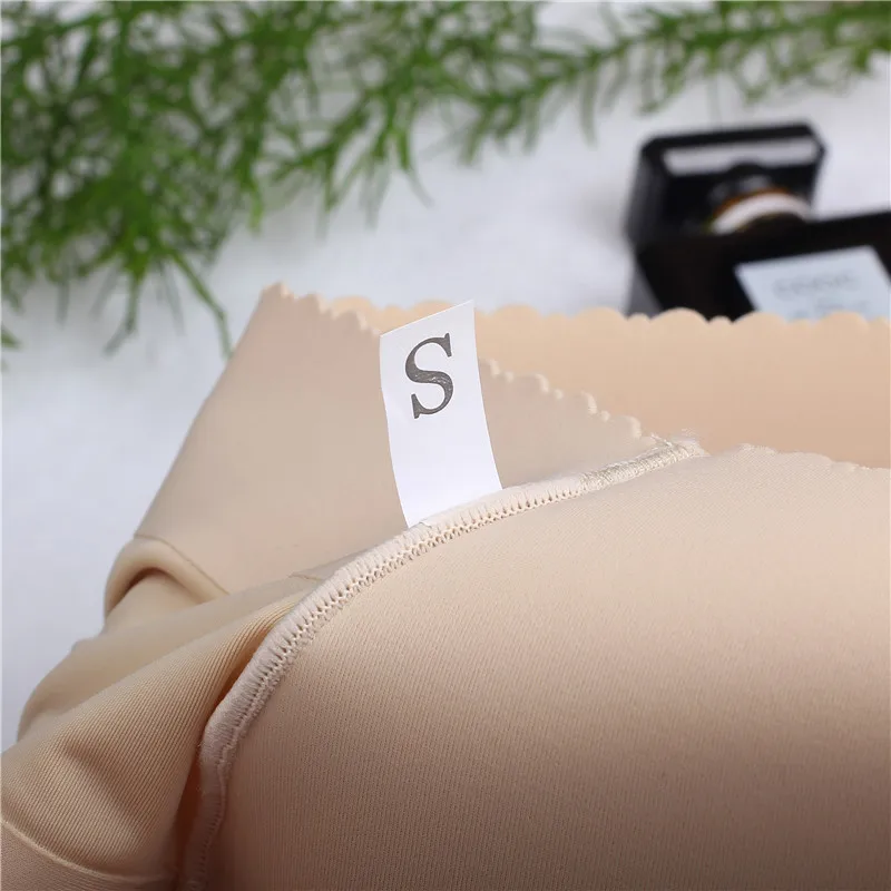 S-XL, женские сексуальные трусики с низкой талией, трусики с подкладкой, трусики с эффектом пуш-ап, нижнее белье, бесшовные трусики для ягодиц