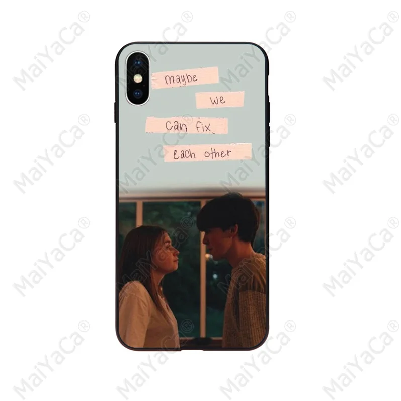 A10 MaiYaCa The End of the Fing World окрашенный мягкий чехол для телефона для Apple iPhone 5 5S SE 6 6S 7 8 Plus X XS MAX XR мобильных телефонов - Цвет: A10