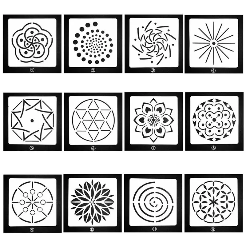 DIY ремесла живопись шаблон Po альбом для стен картина бумажный декор создания