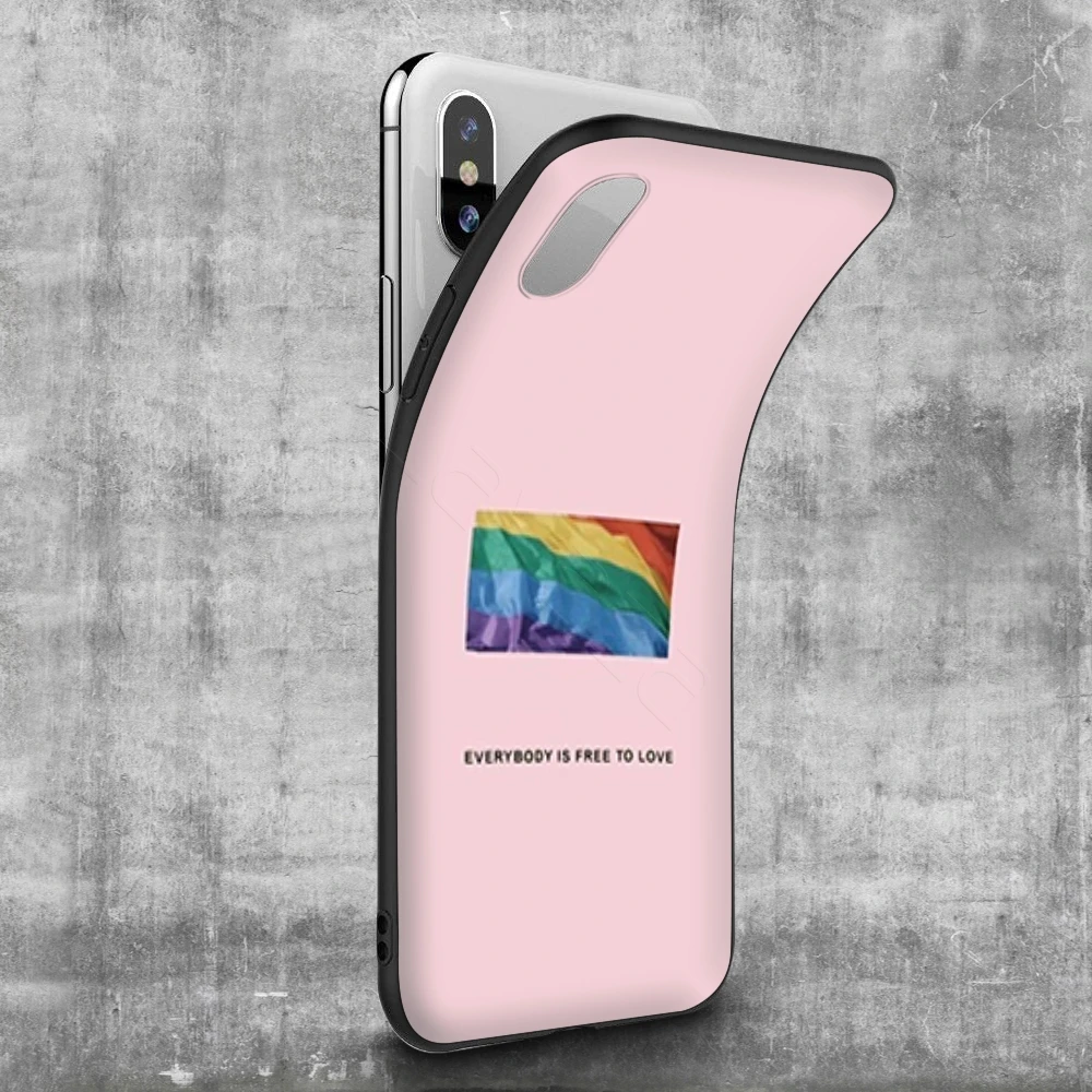 Радужный чехол Lavaza для геев и лесбиянок ЛГБТ iPhone 12 mini 11 Pro XS Max XR X 8 7 6 6S Plus 5 5s