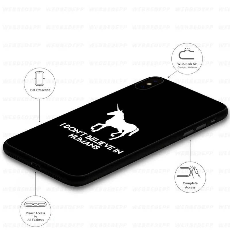 Мягкий силиконовый чехол WEBBEDEPP Running Horse для iPhone 11 Pro Xr Xs Max X или 10 8 7 6 6S Plus 5 5S SE Case |