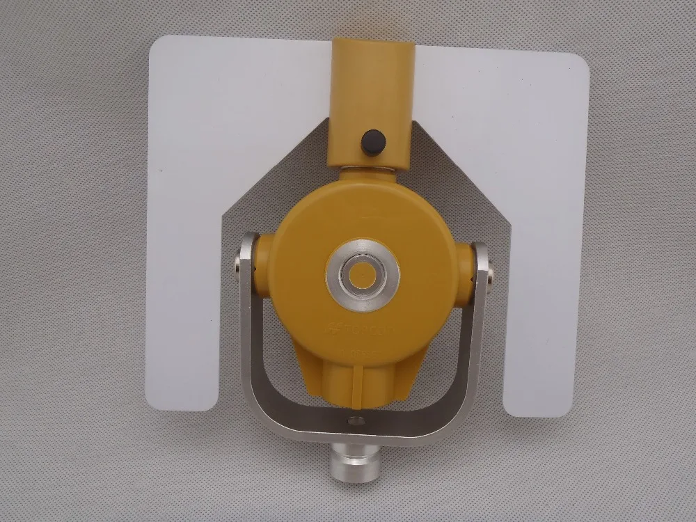 Призма и сумка желтого цвета с одним наклоном для тахеометра topcon | Инструменты