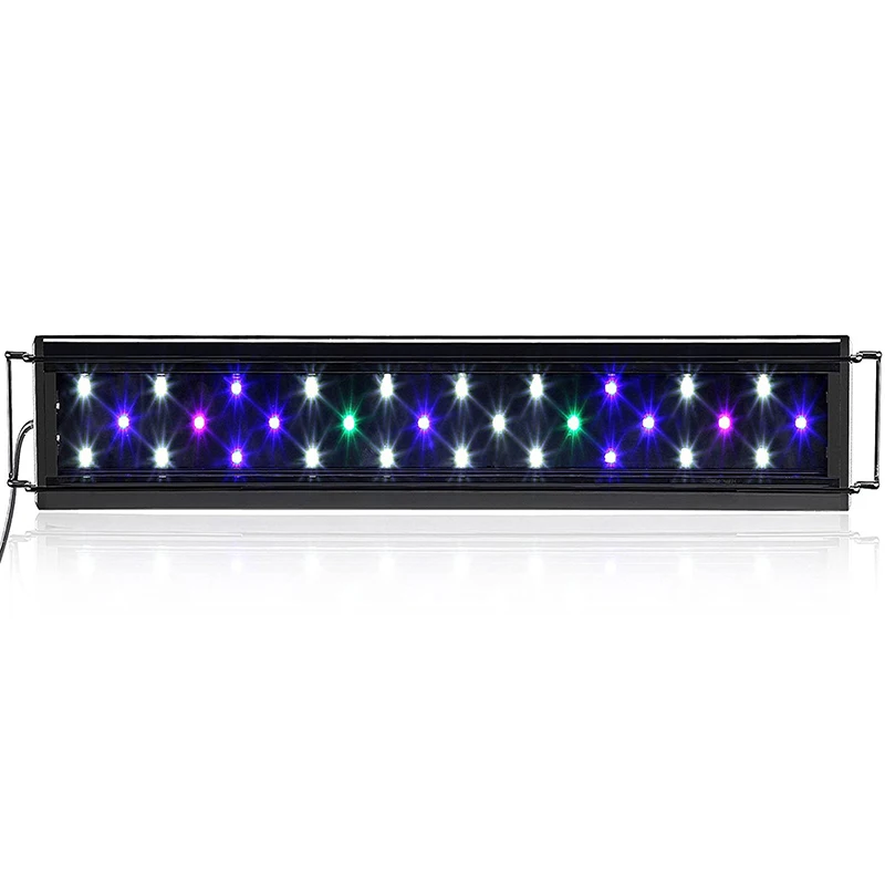 Полноспектральное светодиодное освещение для аквариума супер яркий RGB LED с