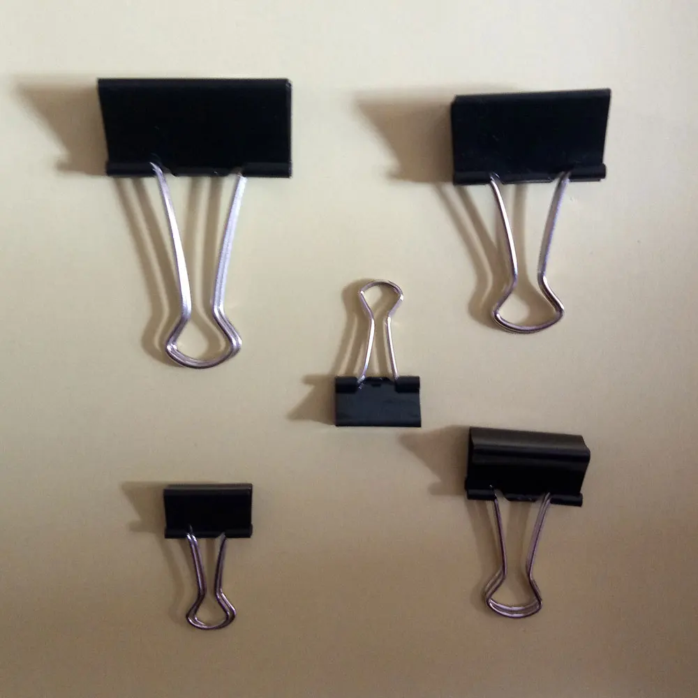12 шт. большие металлические зажимы для связывания фото открытка Peg скрепки бумаги