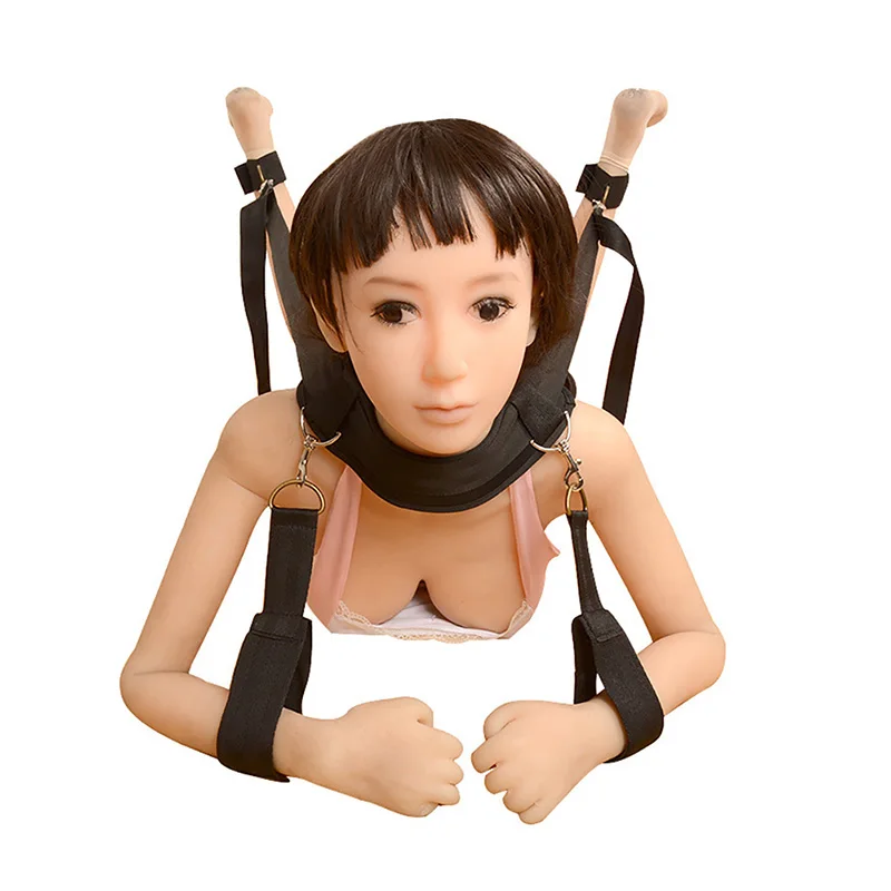 Секс-игрушки для взрослых наручники на бедрах и запястья БДСМ бондаж игры