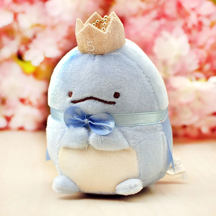 Высокое качество 2018 Kawaii Sumikko угловой San X с короной ручной зоологические животные