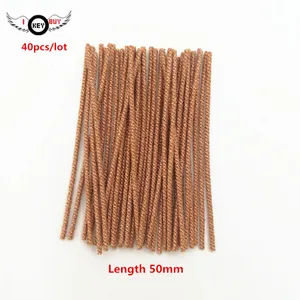 40 шт.лот 50 мм длина 12 жил динамик свинцовый провод плетеный медный Золотой кабель 12-жильный нервный провод DIY для сабвуфера домашнего аудио